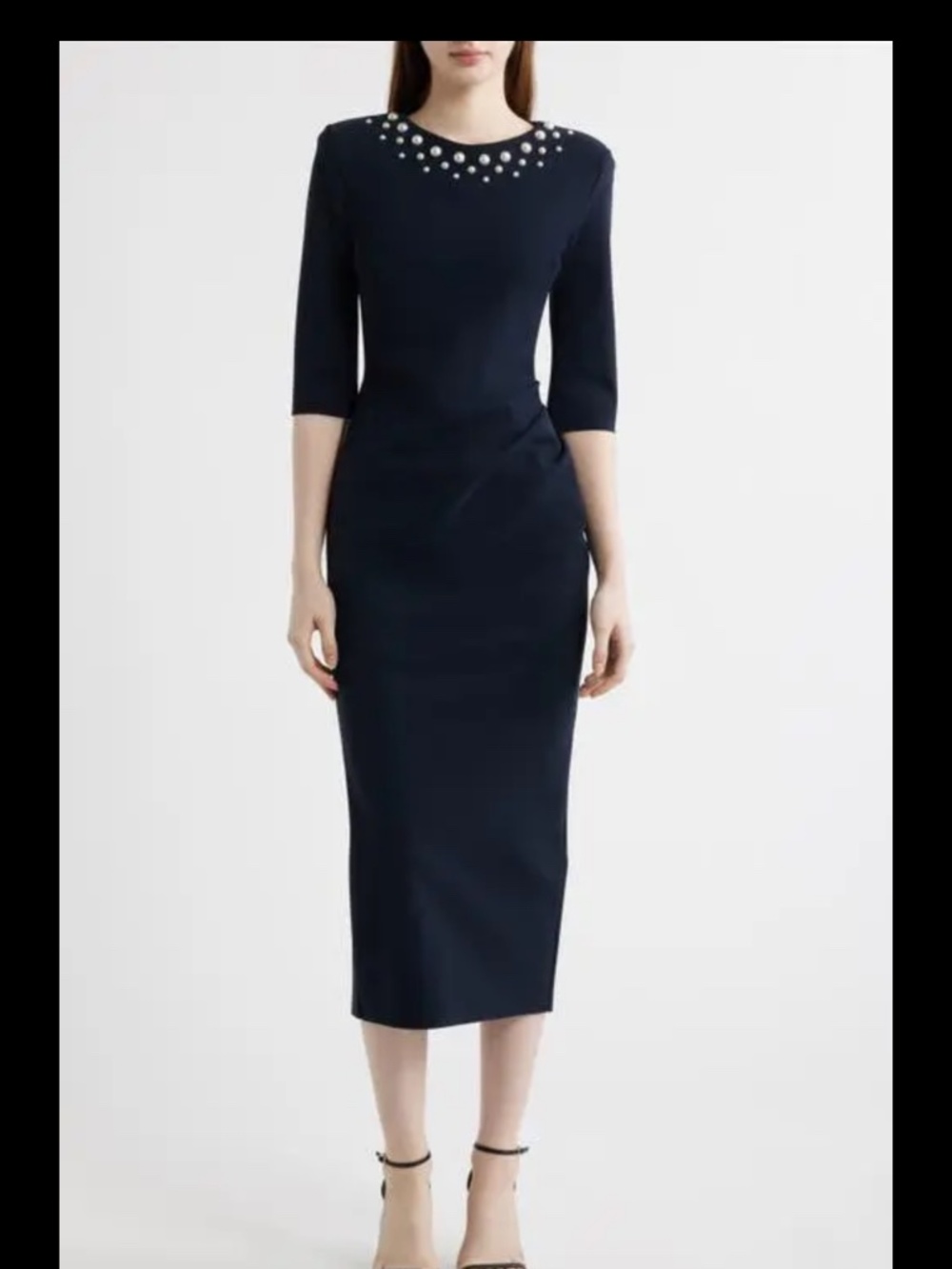 CHIARA BONI LA PETITE ROBE  Embellished Sheath Dress